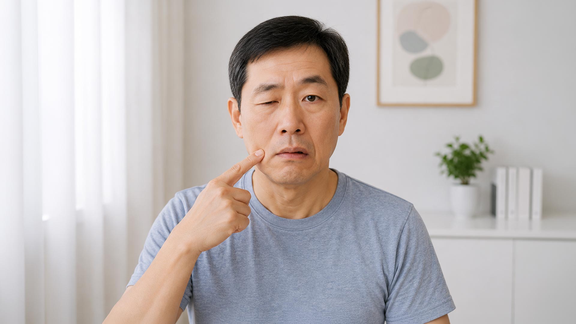 안면신경마비